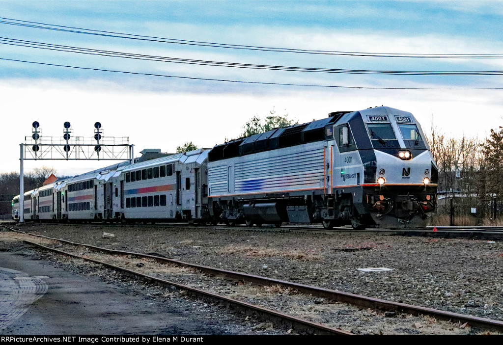 NJT 4001 o  Train 1161